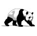 Panda Bear Notepad